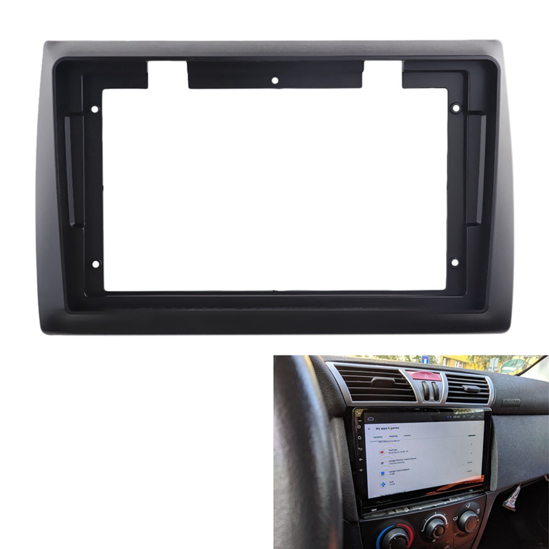 2Din Car Radio Fascia for FIAT Stilo 2001-2010 DVD Stereo Frame Plate Adapter Mounting Dash Installation Bezel Trim Kit. 