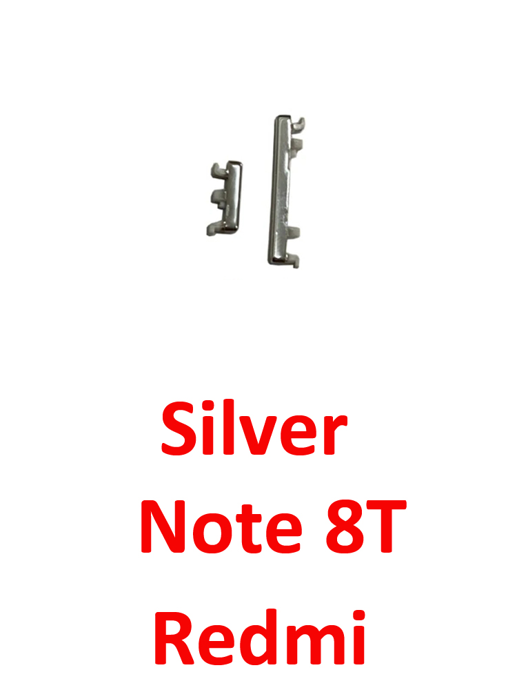 Power Volume Button For Xiaomi Redmi Note 8 Pro 8T Phone New Housing Frame On Off Side Key For Xiaomi Note 8T 8Pro. 