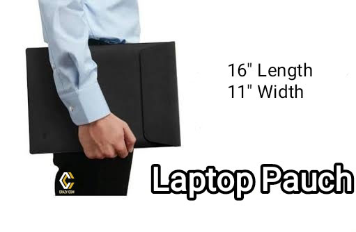 PU Leather Laptop pouch Bag waterproof Laptop Sleeve for regular use 13" - 15.6 "
