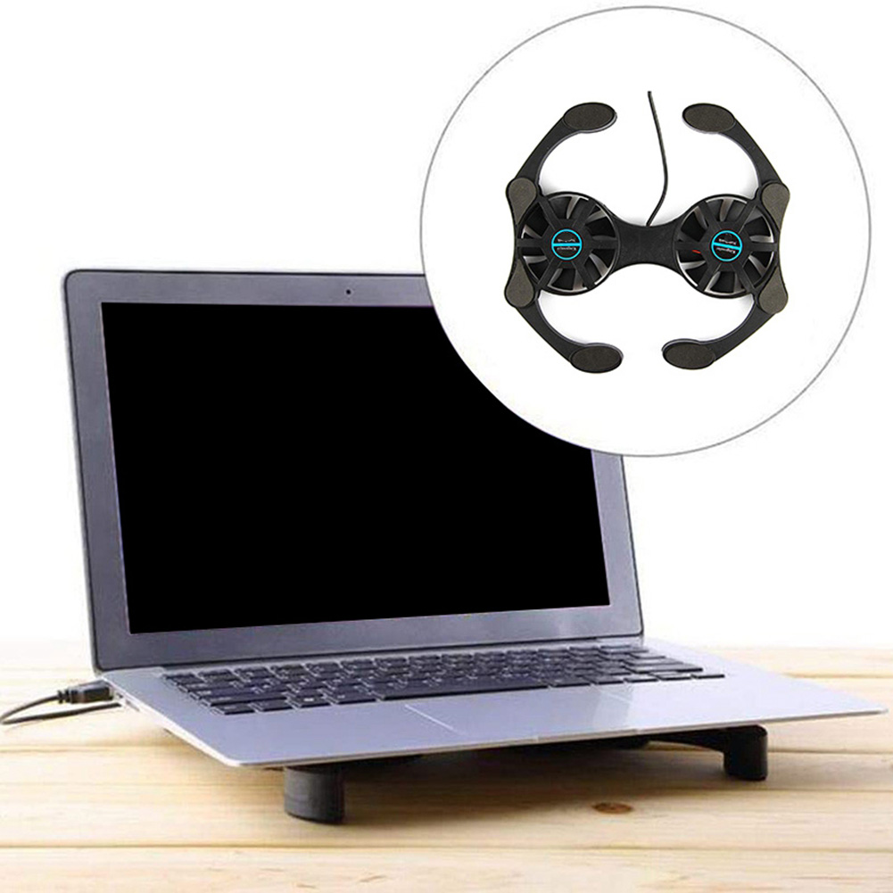 Laptop Cooling Pad,Dual Fan for Laptop Cooling & Business Man & Laptop Cooling Base, Laptop Pc Support