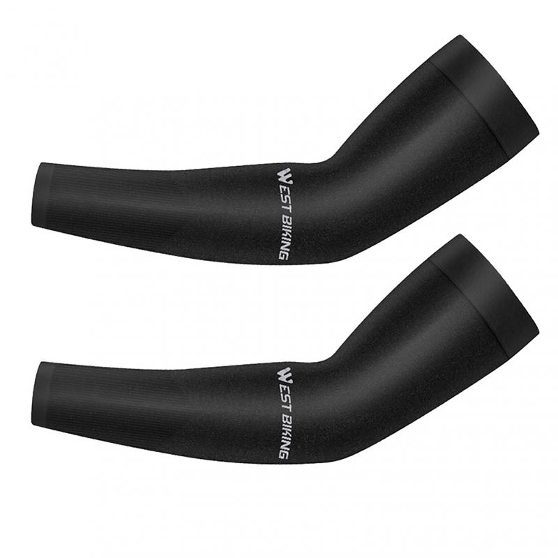 Breathable High Elasticity Fabric High Elasticity Arm Sleeves Sun Protection Ice Silk Fabric And Tight Shaping Ice Silk Sleeves. 