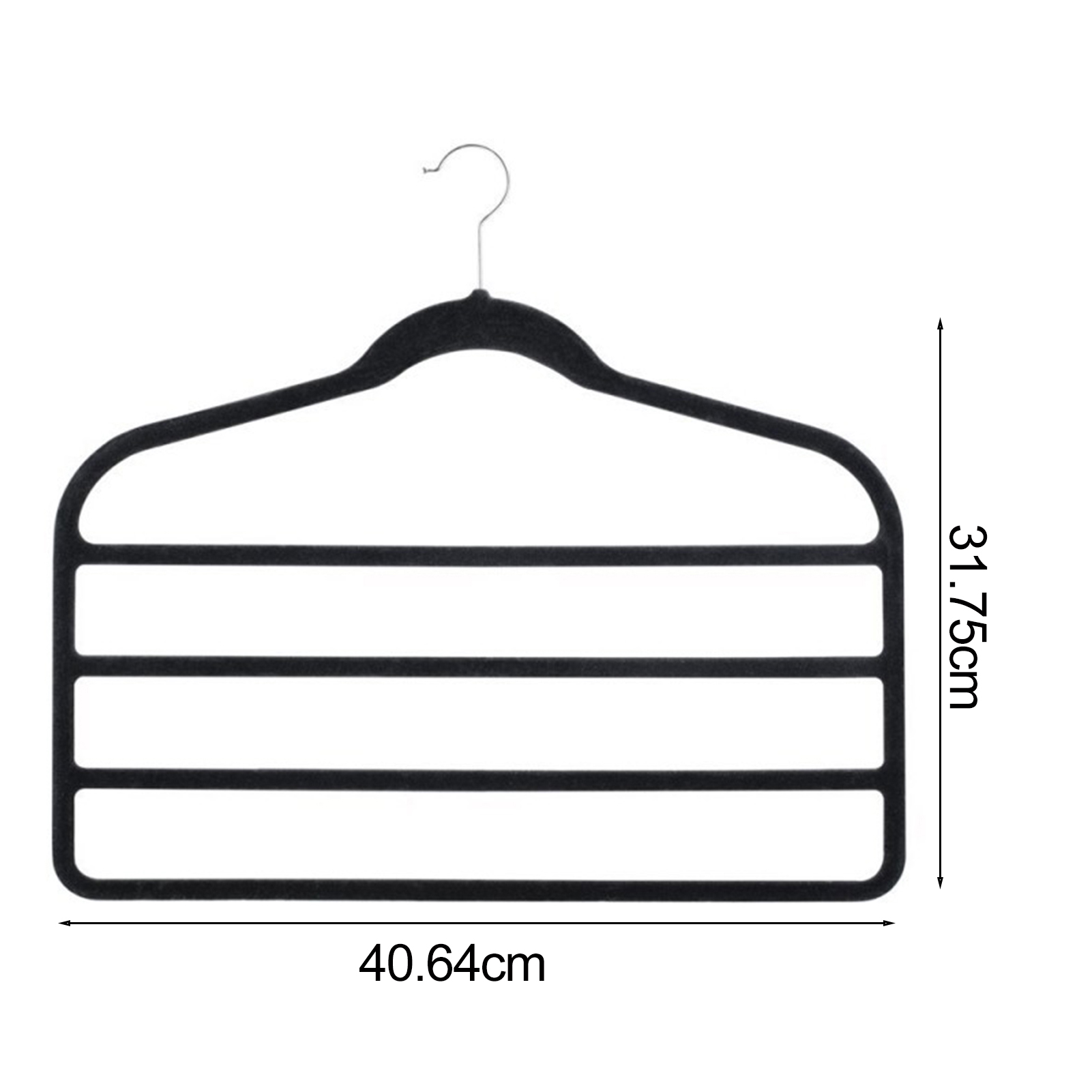 Pants Hanger Rk Spe-saving Multi-layer Trouser Hangers Non-slip Pants Storage Rk for Clots Jeans Scarves Towels Ideal for Home Clothing St s in Soutast Asia High-quality Pants Hangers. 