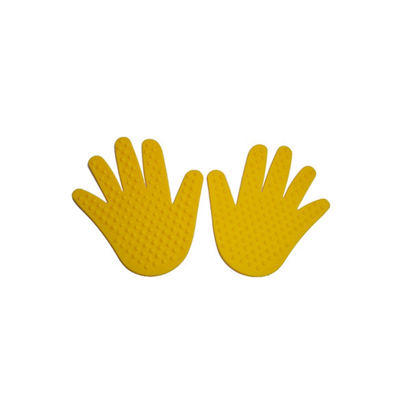 8 Pairs Hands and Feet Game 4 Color s for Game Props for Children. 