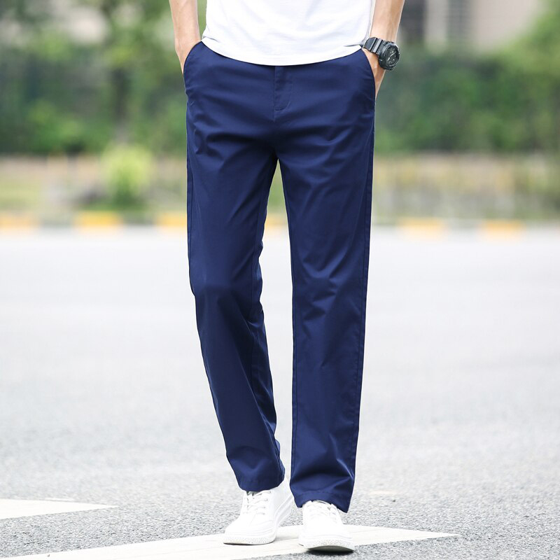 Autumn Winter Pants Men Cotton Fashion 