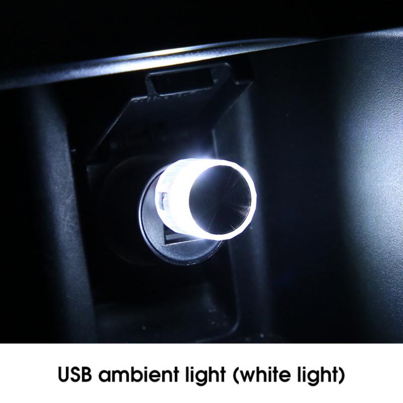 Decoration Led Car Usb Colorful Flashing Universal Mini Decorative Usb Atmosphere Light Car Interior Accessories Portable. 