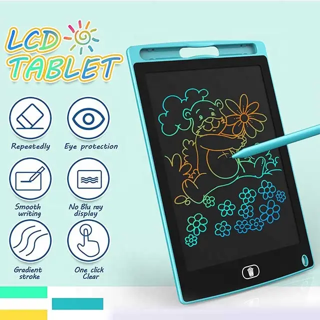12 Inch LCD Writing Tablet Digital Drawing Tablet Multicolour