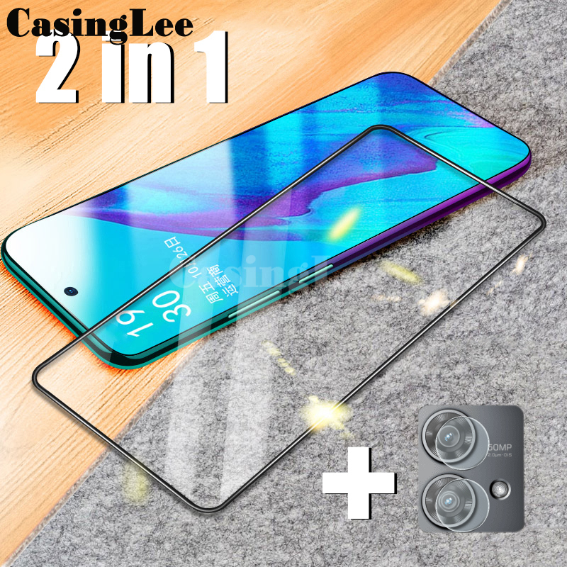 (2 Pieces) Moto Edge 40 NEO Screen Protector Tempered Glass Camera Lens Protector Glass. 