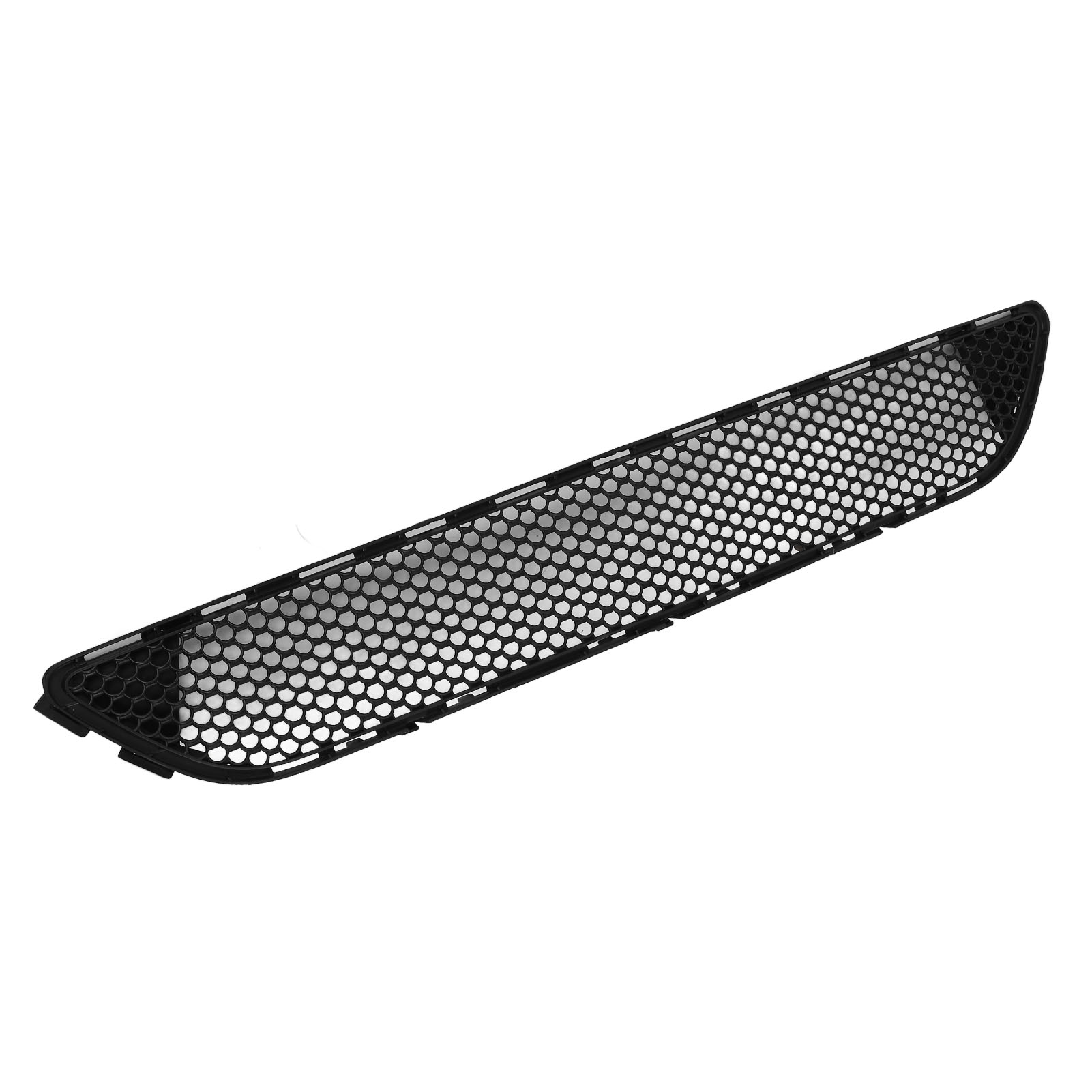 Center Mesh Grill Sturdy Easy Install Front Bumper Lower Grille High Strength 2048850153 for C-Class W204 Amg Line 2008 To 2011. 