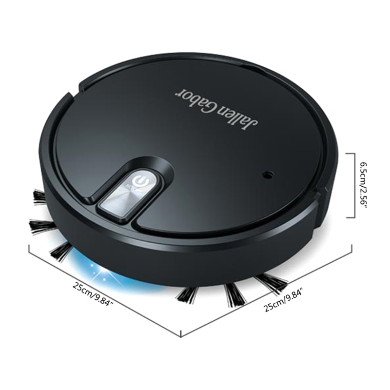 5-in-1 Wireless Auto Robotic Vacuums with LED Atmosphere Lights Super Quiet Vacuuming Mopping Humidifying for Home Use-white. 