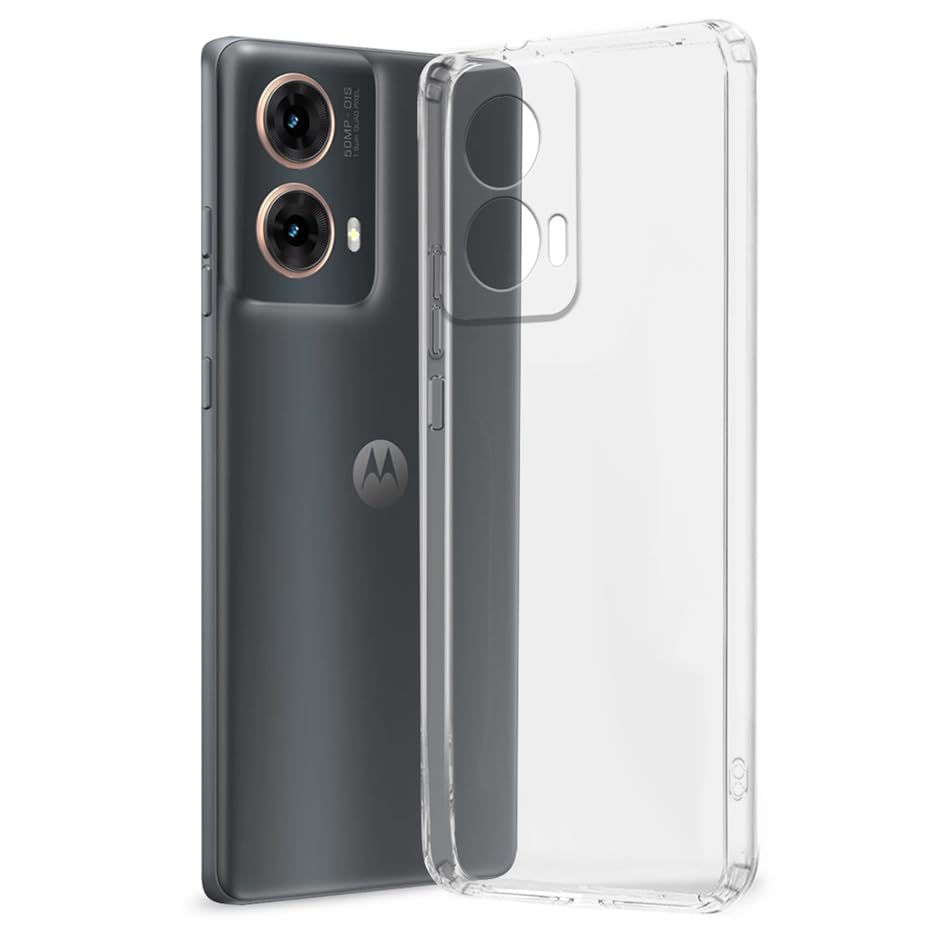 Motorola Edge 50 Fusion Transparent TPU Phone Case Cover
