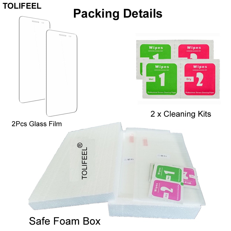2Pcs For LeEco Le 2 Le X527 Tempered Glass Premium 2.5D 9H Screen Protector Film Glass For LeEco Le2 Pro Le S3 X626 X526 X625. 