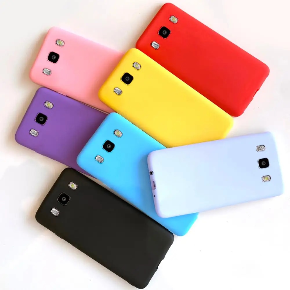 Silicone Candy Soft Case For Samsung Galaxy J5 2016 J5 2015 J 5 SM J500 J500F J500FN J510 J510F J510FN SM-J510F Cover Phone Case