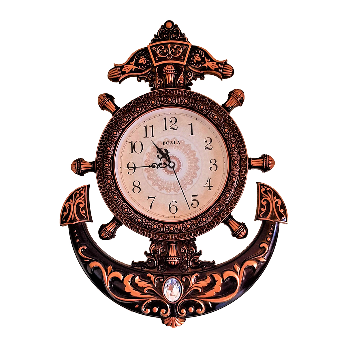 Advanced inspiring - Exceotional Quality - Quartz Oreva Decorative Retro Anchor Wall Clock - Vintage Choice - Expression of Yourself. 