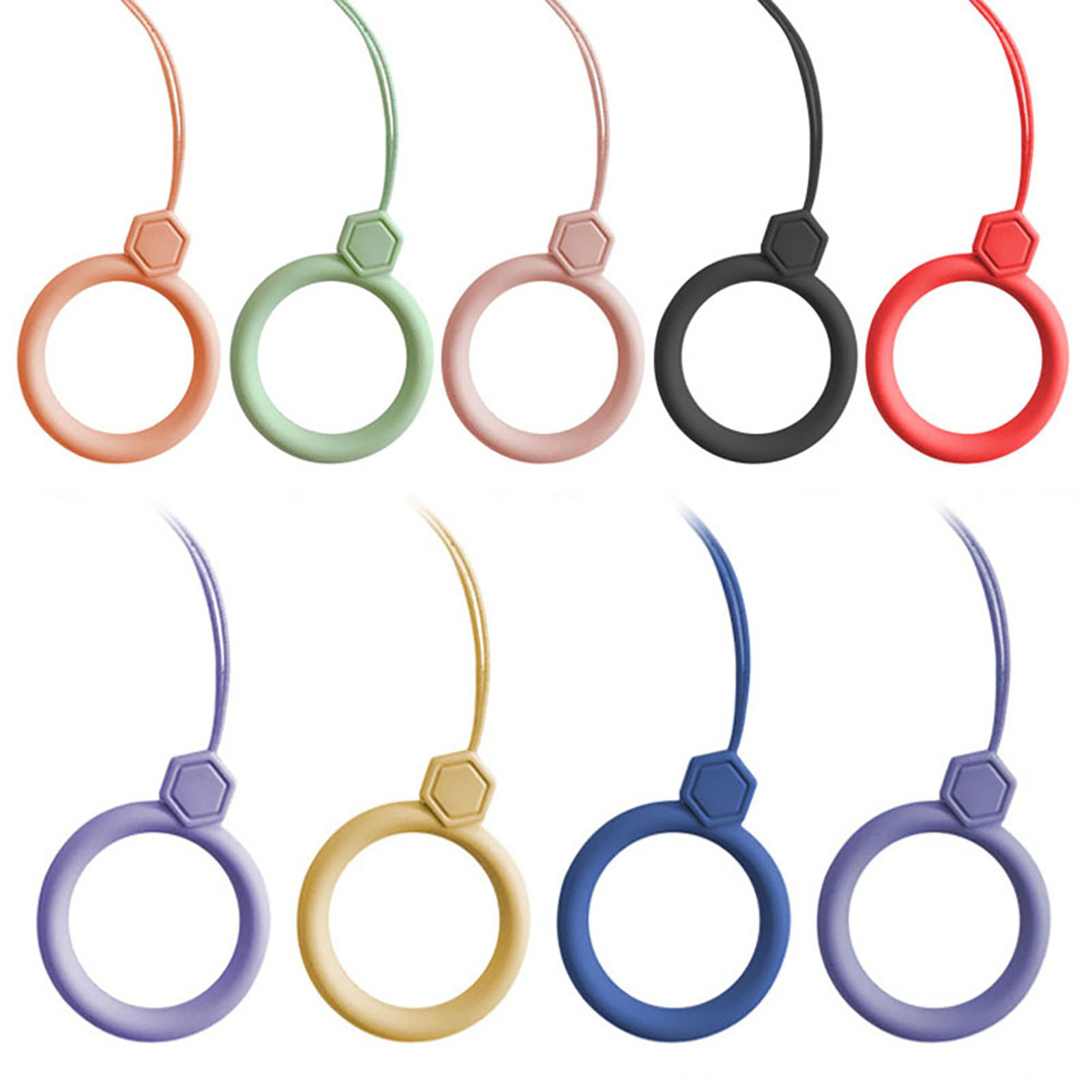 Phone Lanyard Universal Anti-lost Cartoon Hand Wrist Strap Holder for Mobile Phone U Disk Keys. 