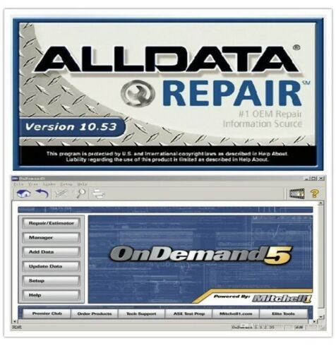 ALLDATA 10.53 auto repair software for American & European Car & Trucks 1982-2014 all data car repair software with 1TB USB Hard Disk Free Install Service. 