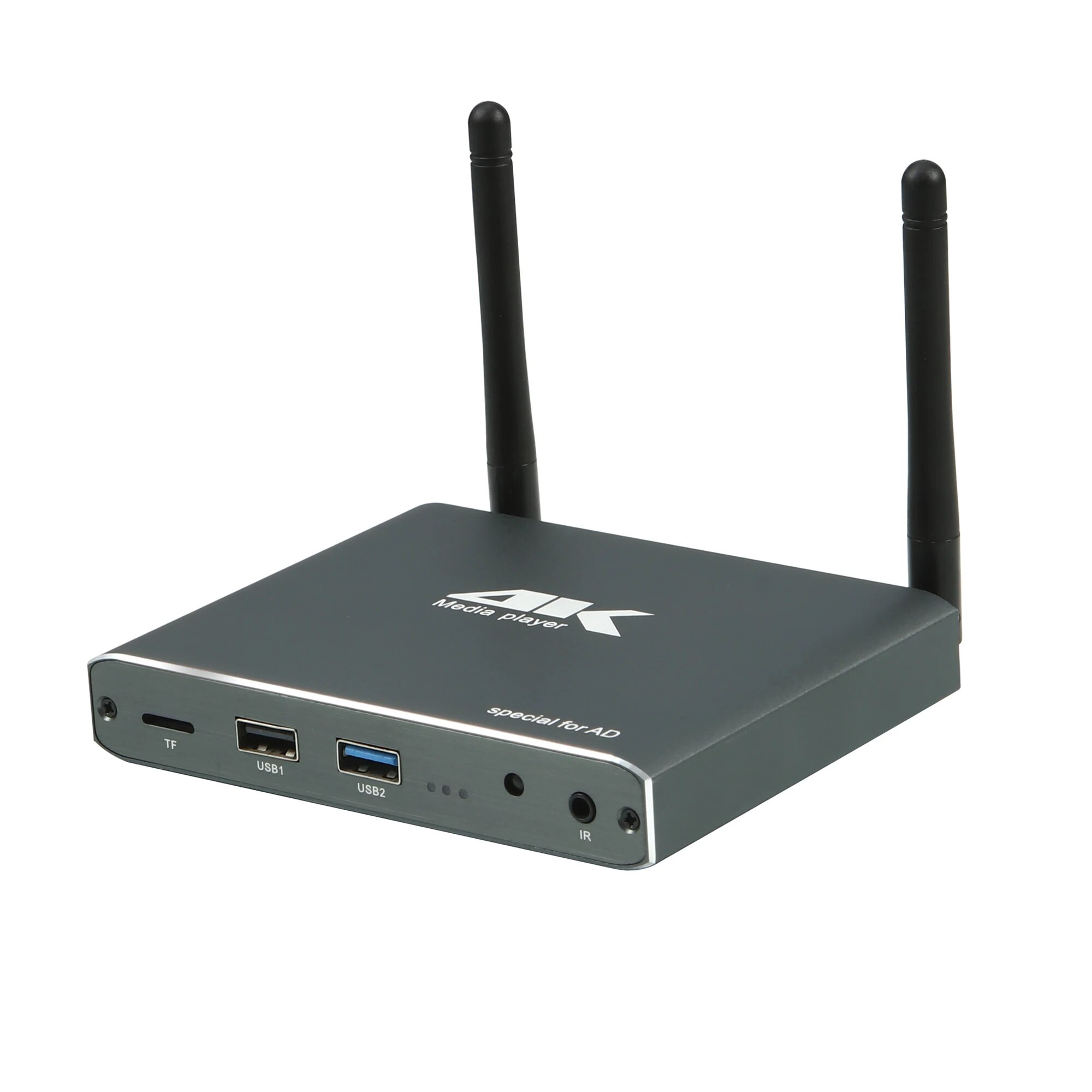 Autoplay Full HD 4K Media Player With Wifi TF Card USB Disk HDD External Multi-Media Video Advertising AD Player Wireless TV Box. 