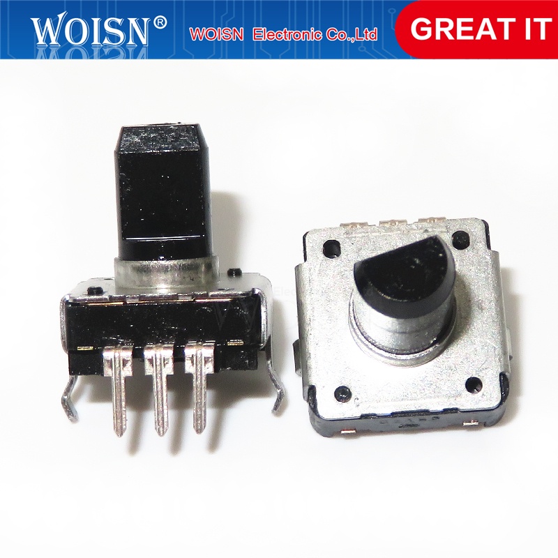 1pcs/lot EC12E24204A2 Sound Encoder 24 Positioning 24 Pulse 360 Degree Rotation Shaft Length 10mm In Stock
