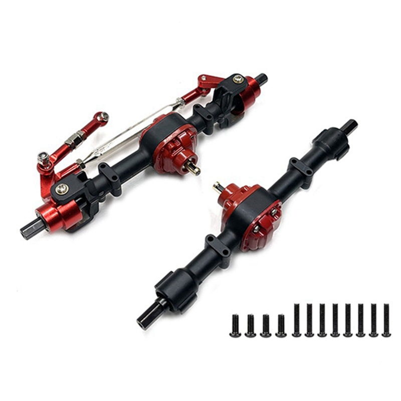 Front and Rear Axle Assembly Remote Control Car Spare Parts 15x3x3 cm for Mangniu Mn78 D90 D91 D96 MN98 MN99S