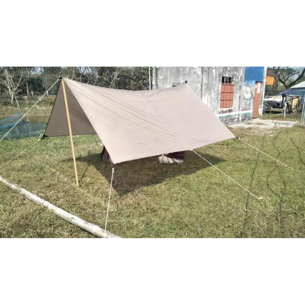 Waterproof Canopy Rain Shelter Sunshade Hammock Tent Cover for Outdoor camping 9.5x9ft
