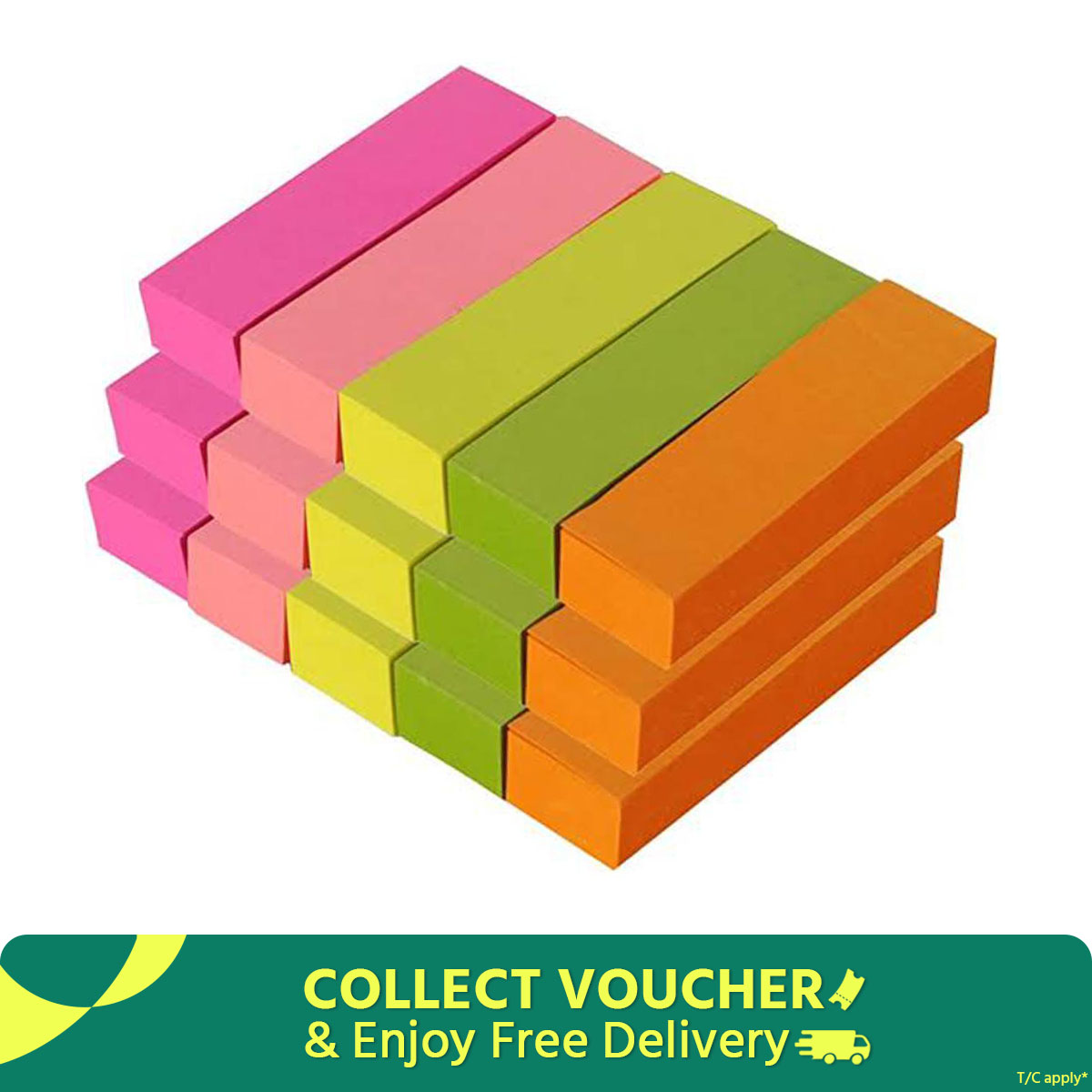 Sticky Notes - 5 colour (Multi Color Cutting)