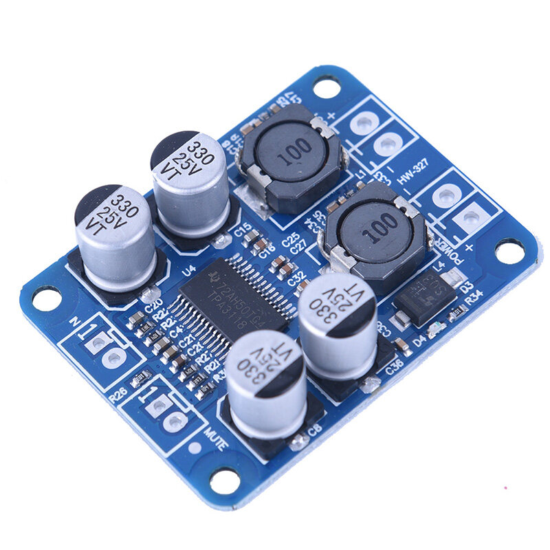 TPA3118 PBTL Mono Digital Amplifier Board 1X60W 8-24V POWER AMP Replace TPA3110. 