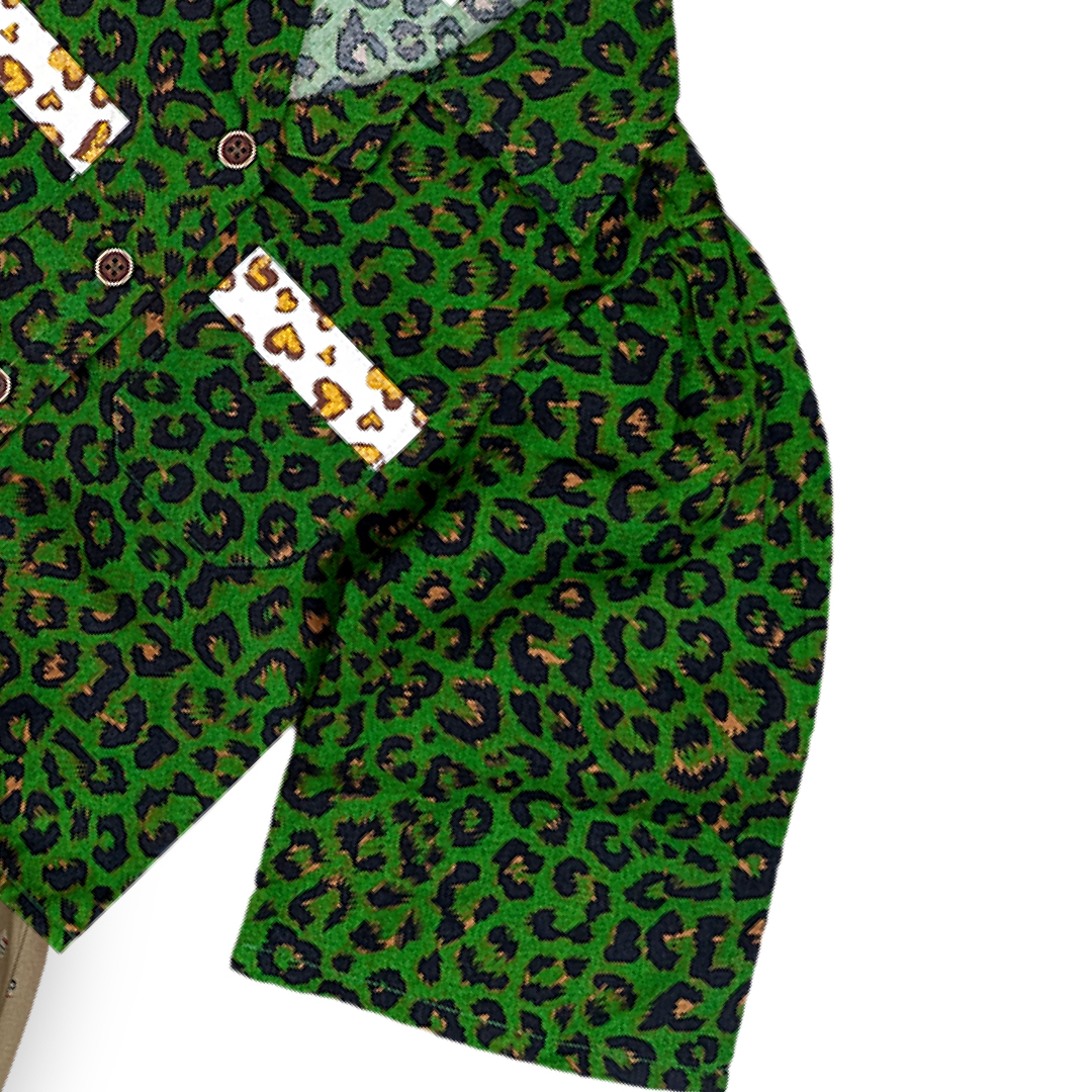 Cheetah Emerald x Sandy Beach Set. 