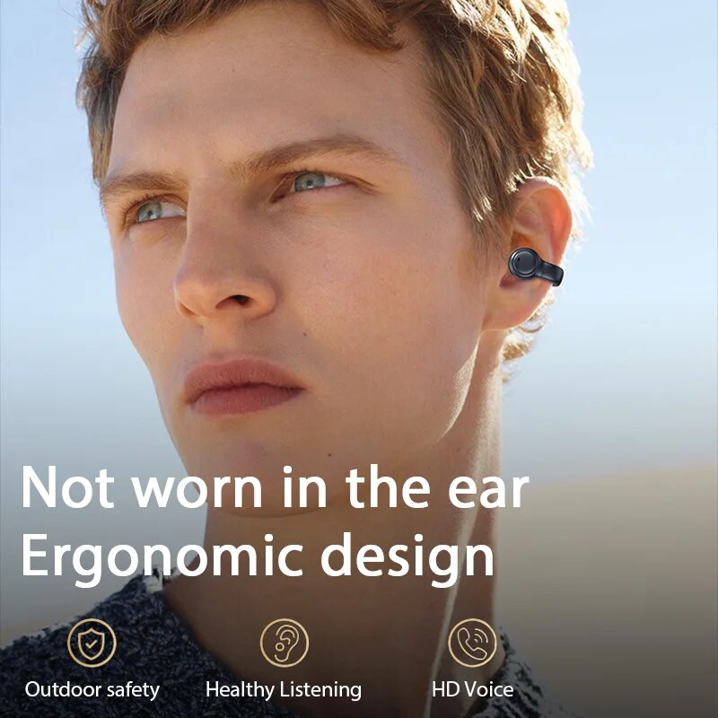 Original M47 Wireless Earbuds Bluetooth Headset Charging Earphones Bone Conduction Headphones Sport With Mic free. 