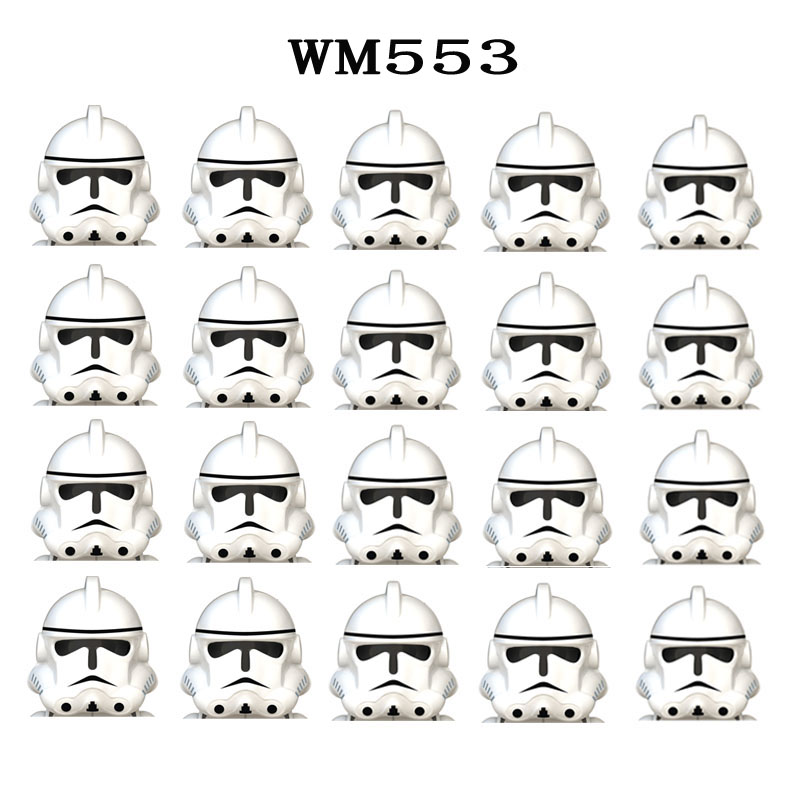 WM6036 Building Blocks storm trooper 20pcs/set clone trooper WM553 WM554 brick doll WM551 mini action toy doll assembly toy Superman