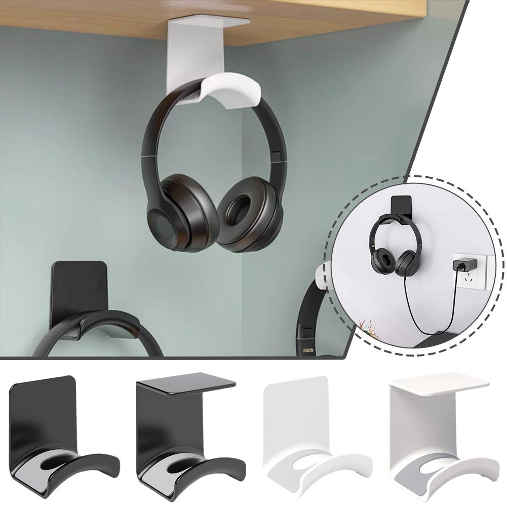 Headphone Hook Under Desk Headset Stand Rotatable] BlueWow PC