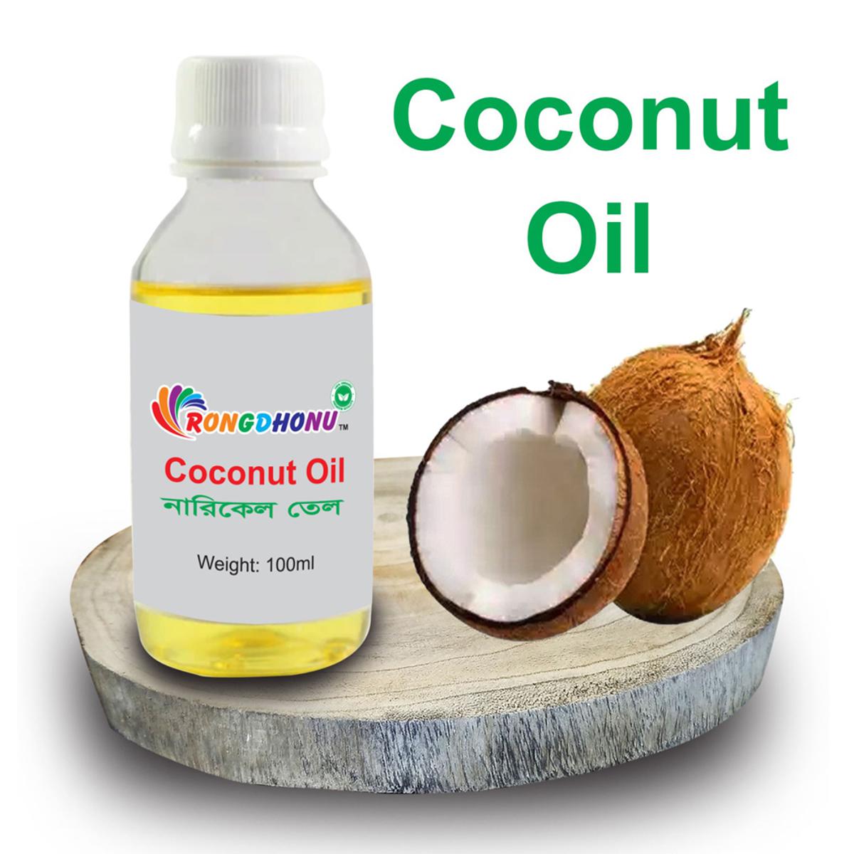 Organic Coconut Oil, Home made Narikel Tel, Virgin Coconut Oil -100ml