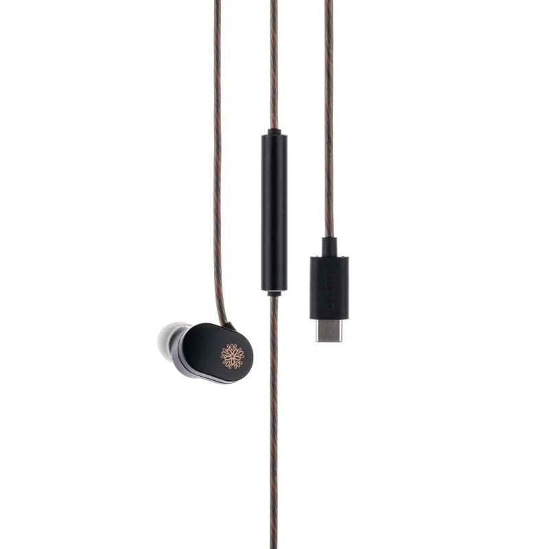 Moondrop JIU DSP Earphone 10mm High-Performance Dynamic IEMs MEMS Microphone USB-C Port in-Ear Earphone. 