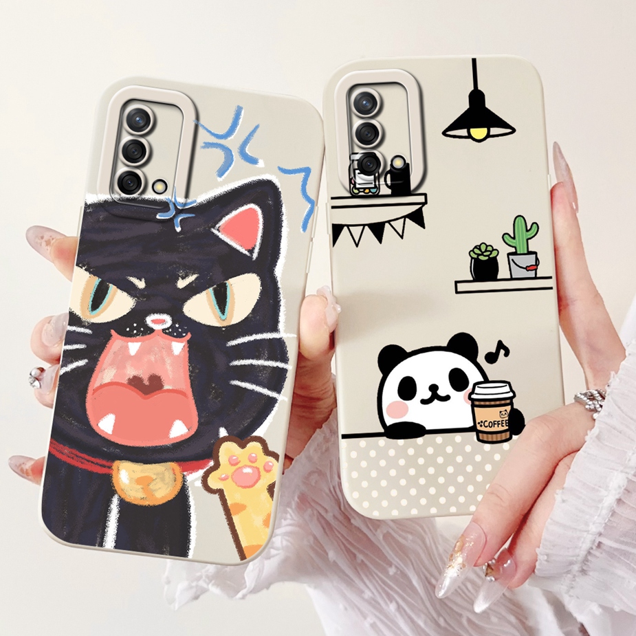For Oppo A74 4G Case Oppo A54 A94 Fashion Patterned Cover Soft TPU Phone Case For Oppo A94 A 54 74 OppoA54 OppoA74 OppoA94 Shell. 