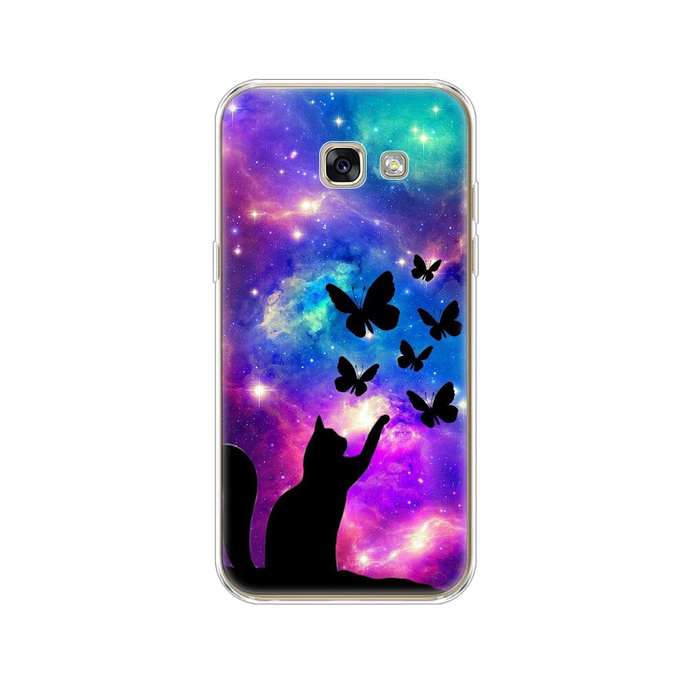 For Samsung Galaxy A3 2017 Case A320 A320F Silicon Soft TPU Back Phone Cover FOR Samsung A3 2017 Case Bumper Protective Coque. 