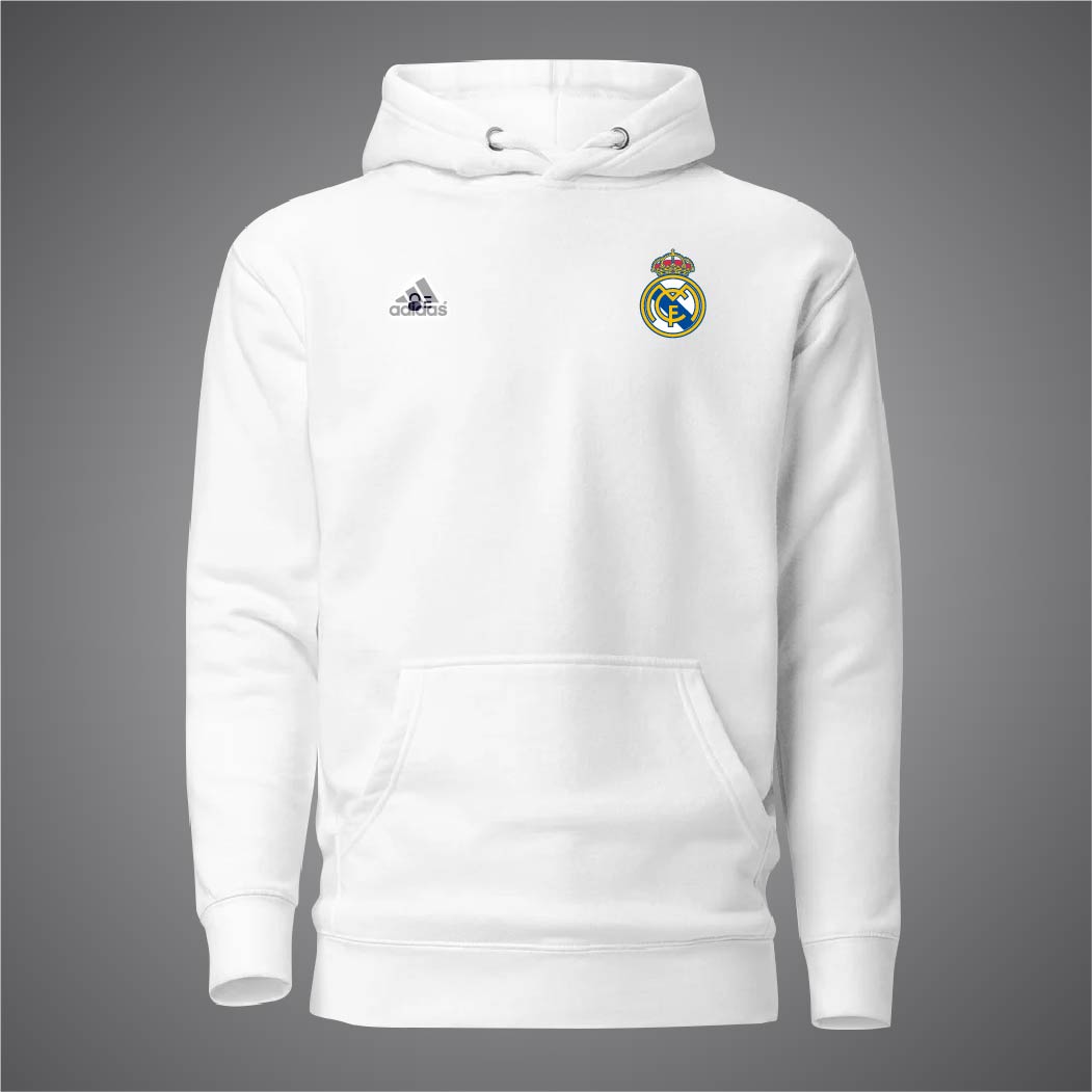 Real Madrid Football Hudi For Men - Premium Hoodies For Men - Real Madrid Hudi