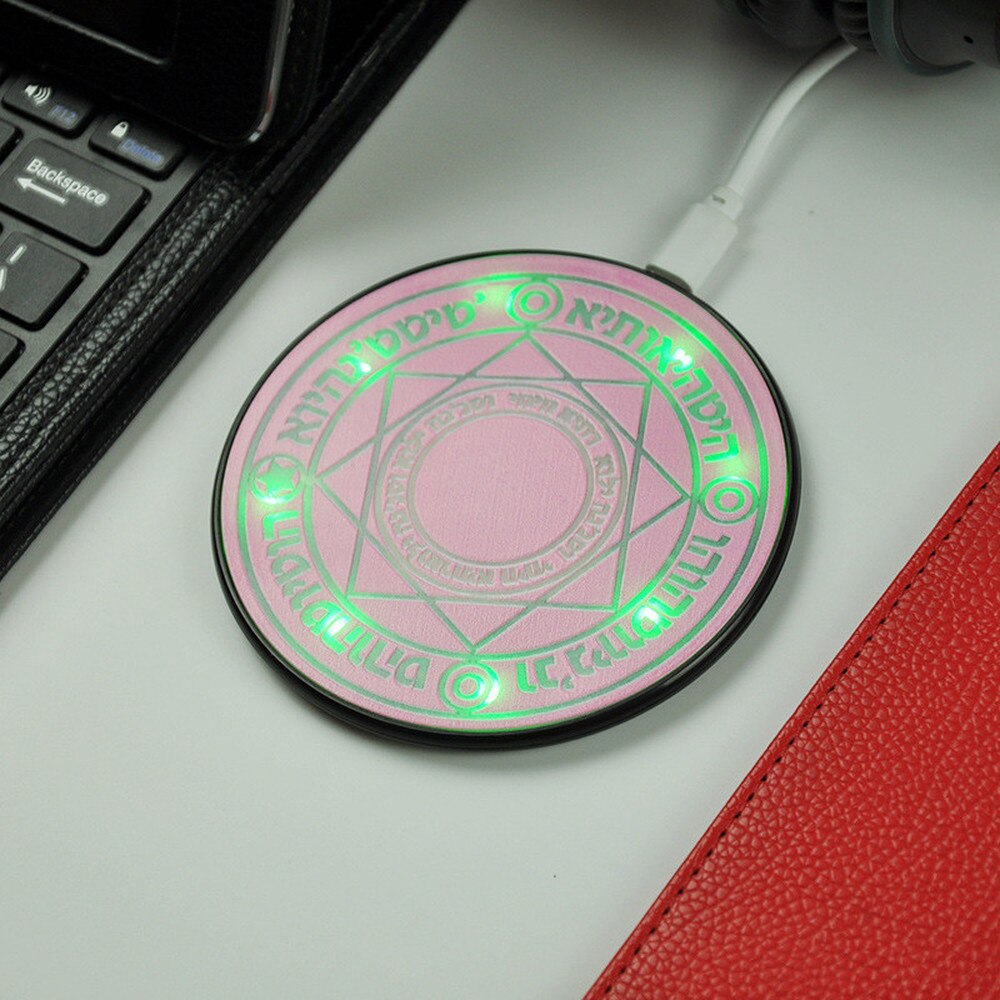 10W Fast Wireless Charging Pad Magic Array Wireless Charger For iPhone X 8 Plus XS MAX XR Samsung S6 S7 Edge S8 S9 Plus Note 5. 