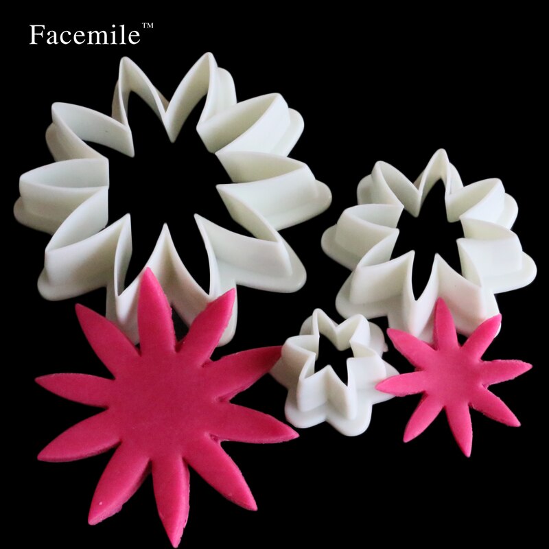 Daisy Flower Cookie Sunflower Plunger Gift decorating tools Cupcake Kitchen fondant Kitchen accessories Gift mold Stand 01112. 