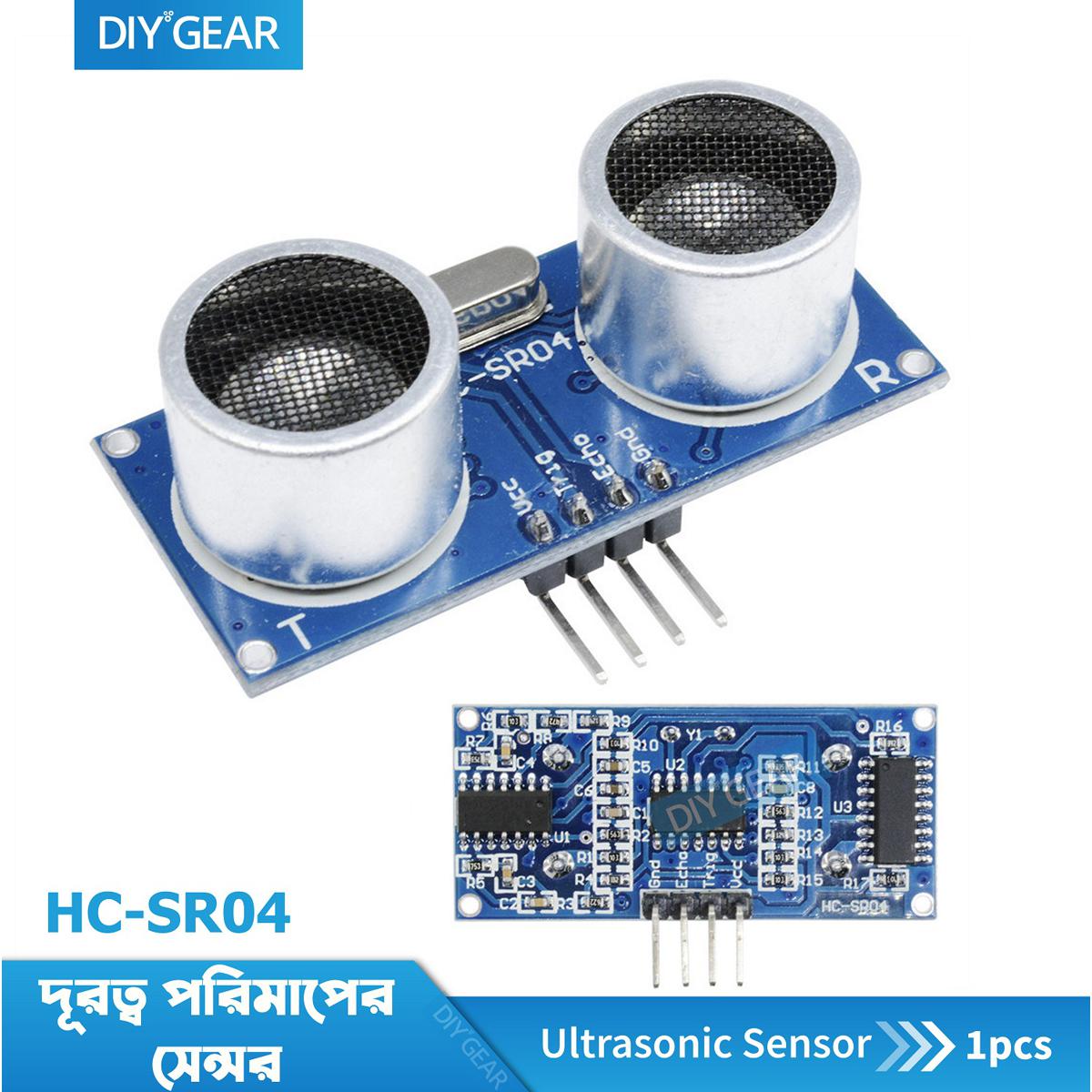 HC-SR04 Ultrasonic Sensor Distance Measuring Module for Arduino