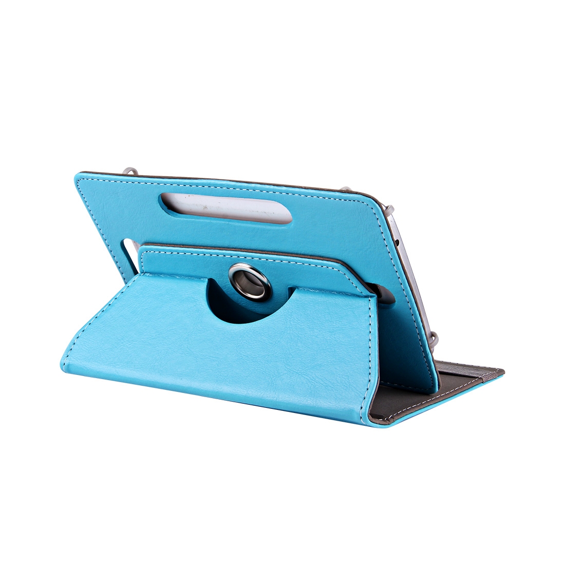 7 inch Tablets Leather Case Crazy Horse Texture 360 Degrees Rotation Protective Case Shell with Holder for Galaxy Tab A 7.0 / T280 & Tab 4 7.0 / T230 & Tab Q T2558, Colorfly G708, Asus ZenPad 7.0 Z370CG, Huawei MediaPad. 