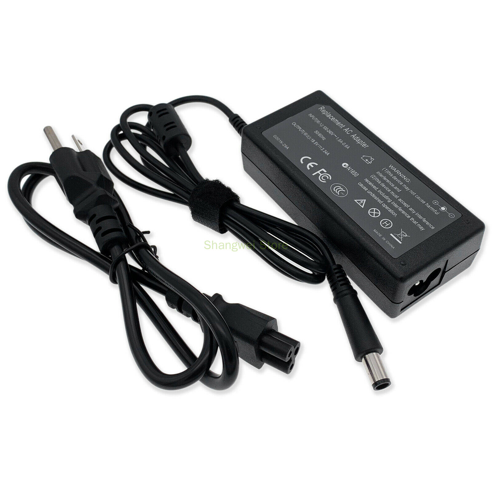 65W Power Adapter Charger For Dell Inspiron Chromebook 11 3181 2-in-1 Power Cord. 