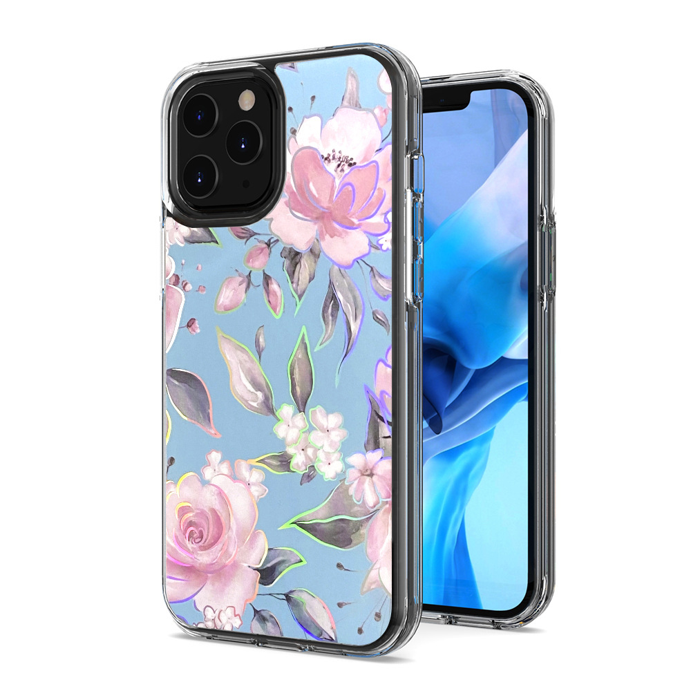 Applicable to Google pixel6 pro Laser Magic Color imd High-Grade Electroplating Two-in-One Phone Case. 