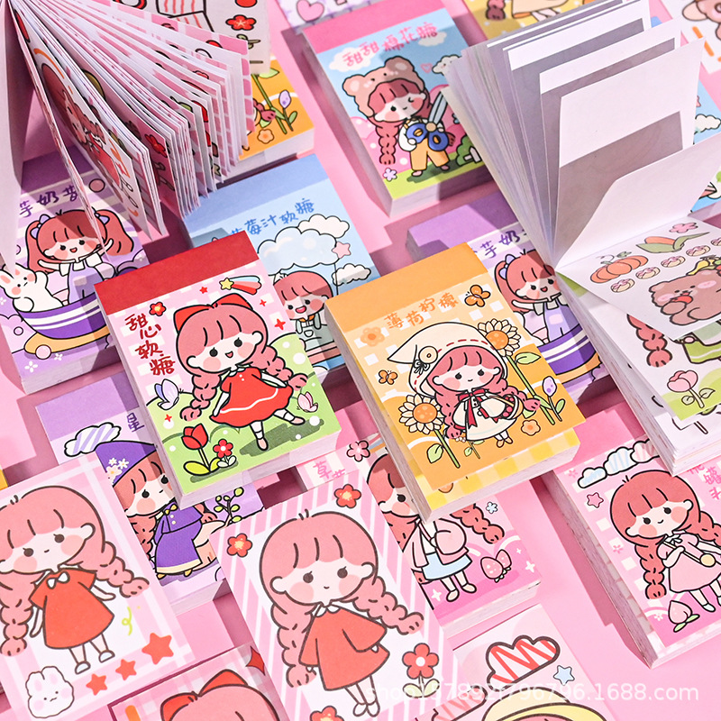 Ziyi Aka Sauce Sweet Gashapon Machine Series Doudou Book Material Paper Journal Stickers Notebook Background Paper. 