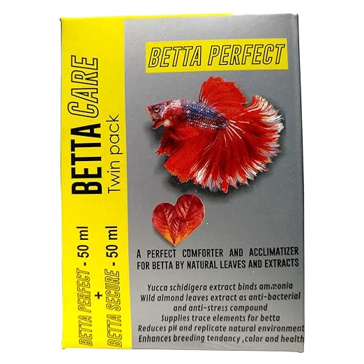 Betta Fish Cure Twin Pack (Betta Perfect 50 ml + Betta Secure 50 ml)