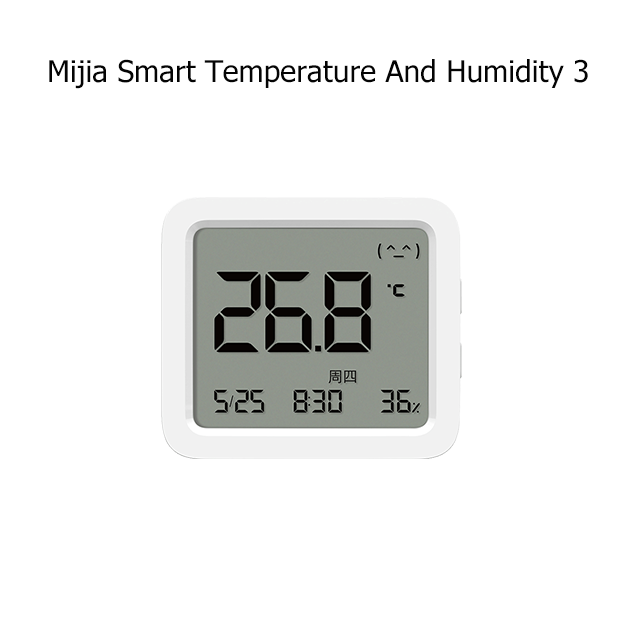 Mijia Temperature Humidity Sensor 3 Support Bluetooth Smart LCD Screen Digital Thermometer Hygrometer Meter Work With Mijia App. 