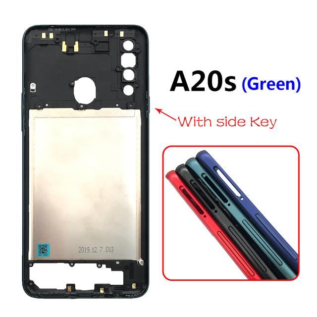 Samsung Galaxy A20s SM-A207 Middle Frame Without LCD Frame Panel and Back Panel. 