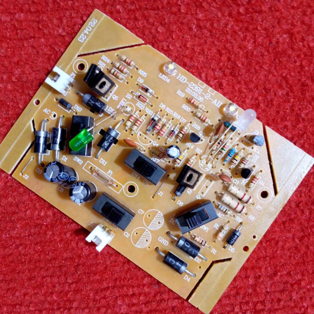 2391 Charger Fan Circuit Dc 6V Kn-2391 Light Fan Charger Circuit Charging Control Fan Circuit Board For Ac Dc Charger Fan Electrical Circuitry & Parts - Solar Panel. 