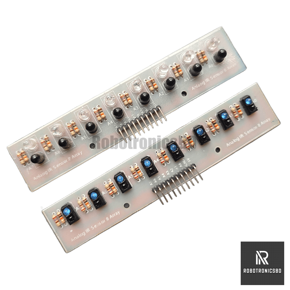 Line Follower 8 Array TCRT Sensor Module. 