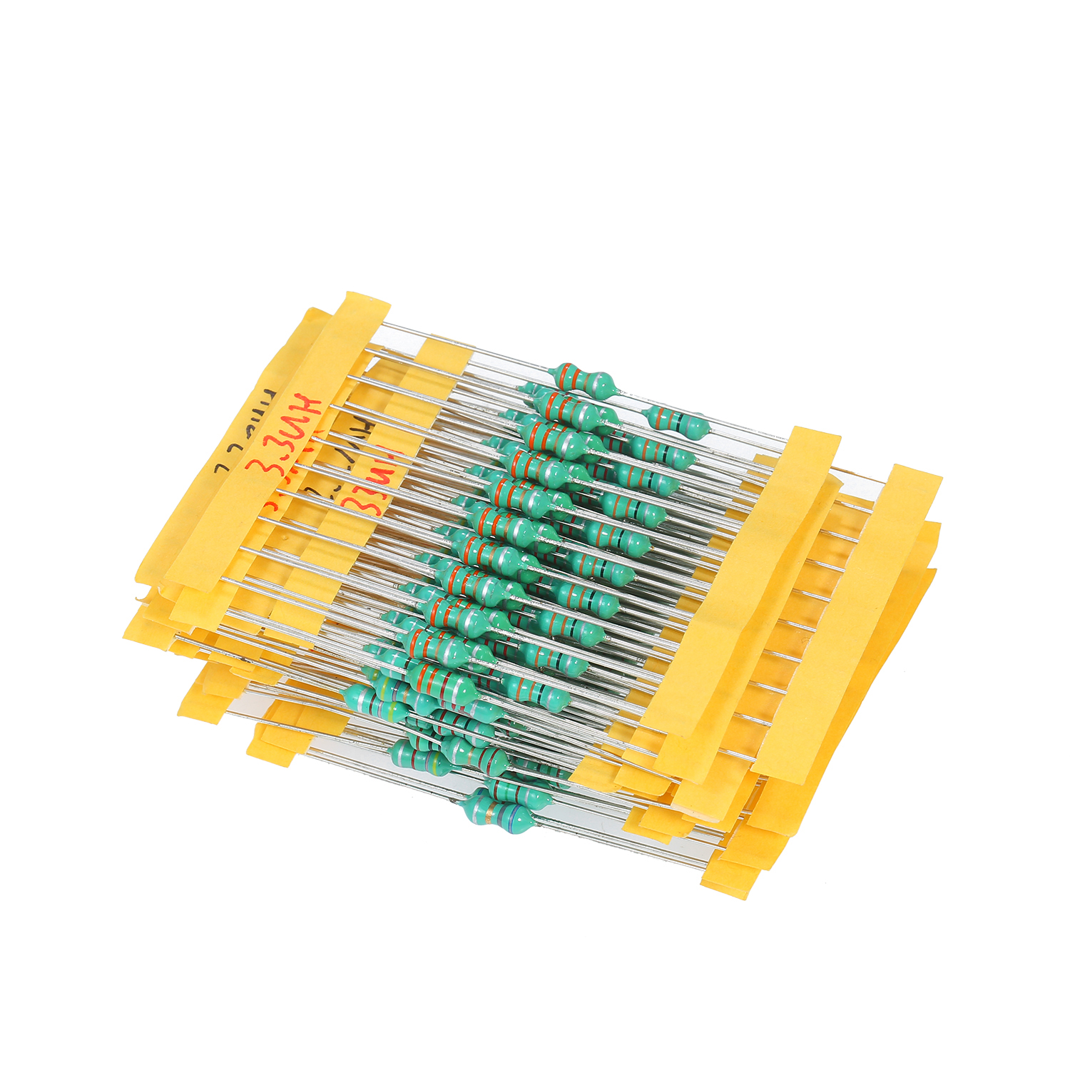 KOGEEK 200Pcs φ0510 DIP Chromatic Ring Inductor Assortment Kit Set Tolerance ±10% Power 1W 20 Inductance 1/10/100/2.2/22/220/3.3/33/330/4.7/47/470/6.8/680/15/150μH 1/2.2/3.3/4.7MH. 