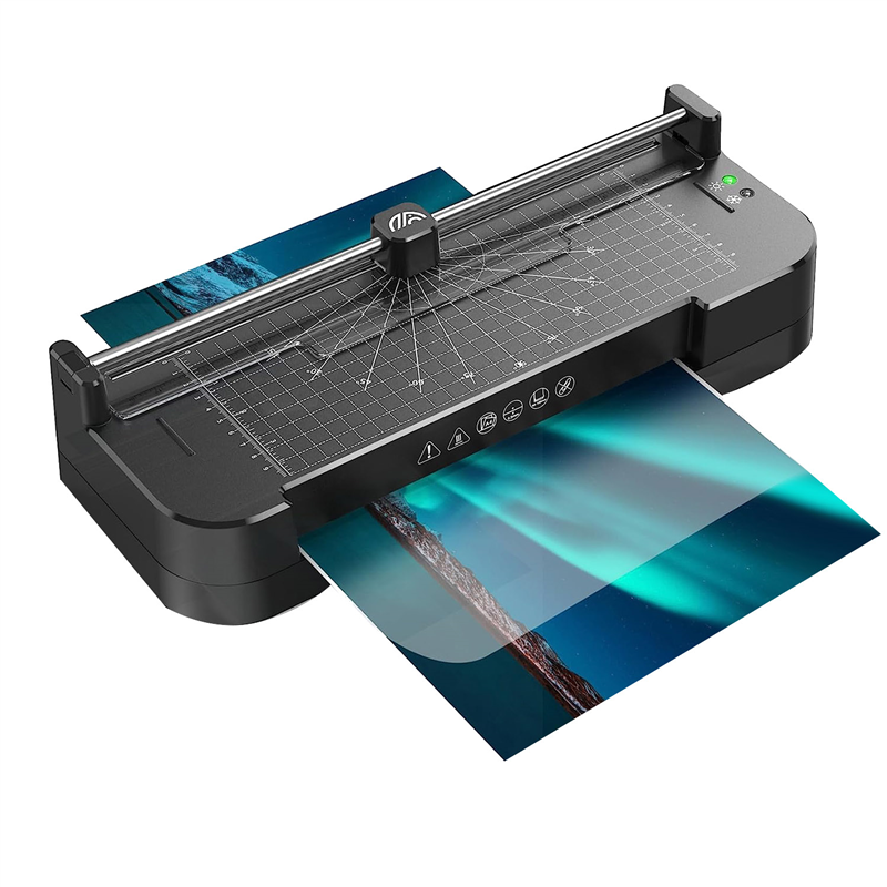 4-In-1 Laminator Thermal Laminating Machine Lamination Kit Laminator Machine for Office Home Classroom -US Plug