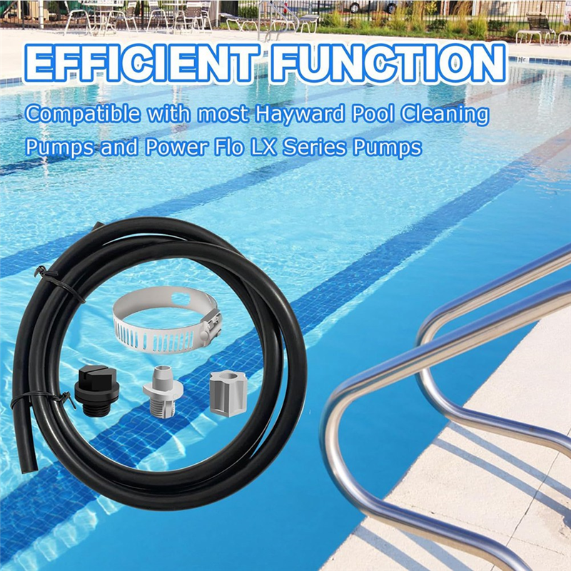 Swimming Pool Offline Chlor Feeder Connection Pack CLX220GA for Pool Filter Connection. 