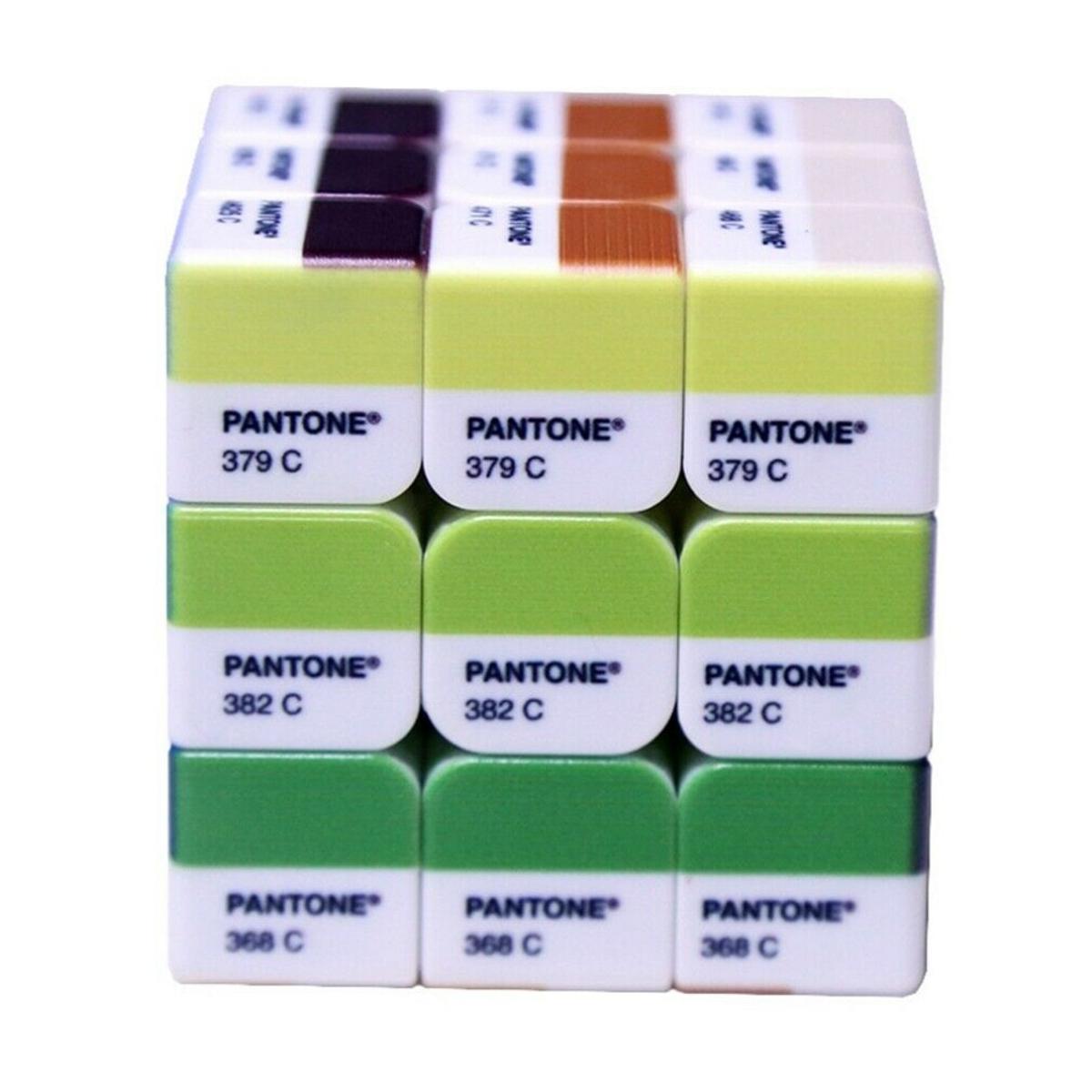 【happy one】Speed 3x3x3 Pantone Color Cube IQ Twist Puzzle for Kid Adult Toy Fancy Cubic Brain Teaser 56mm Collection